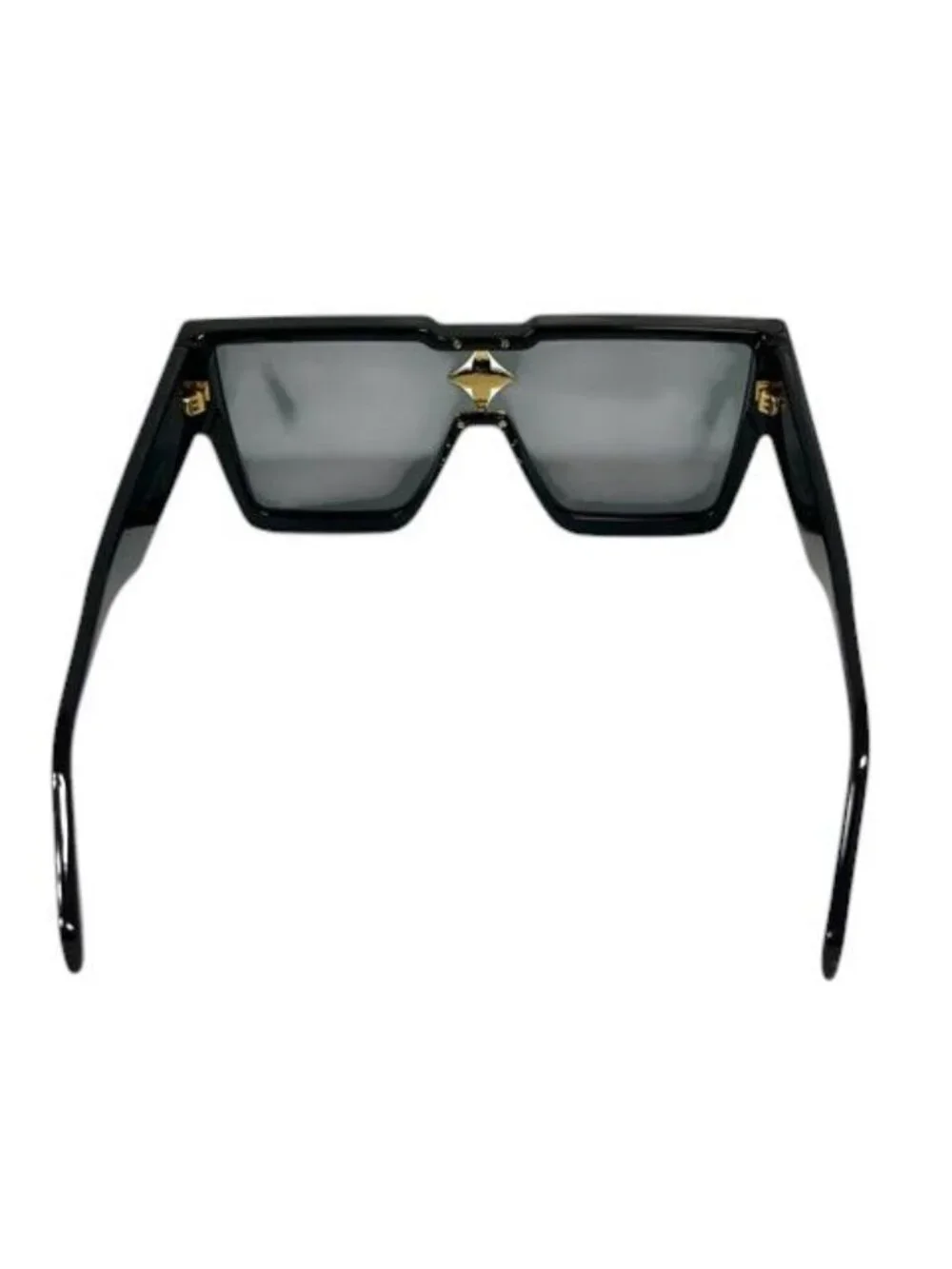 Louis Vuitton Sunglasses Eyewear Cyclone Monogram Flower Swarovski Black